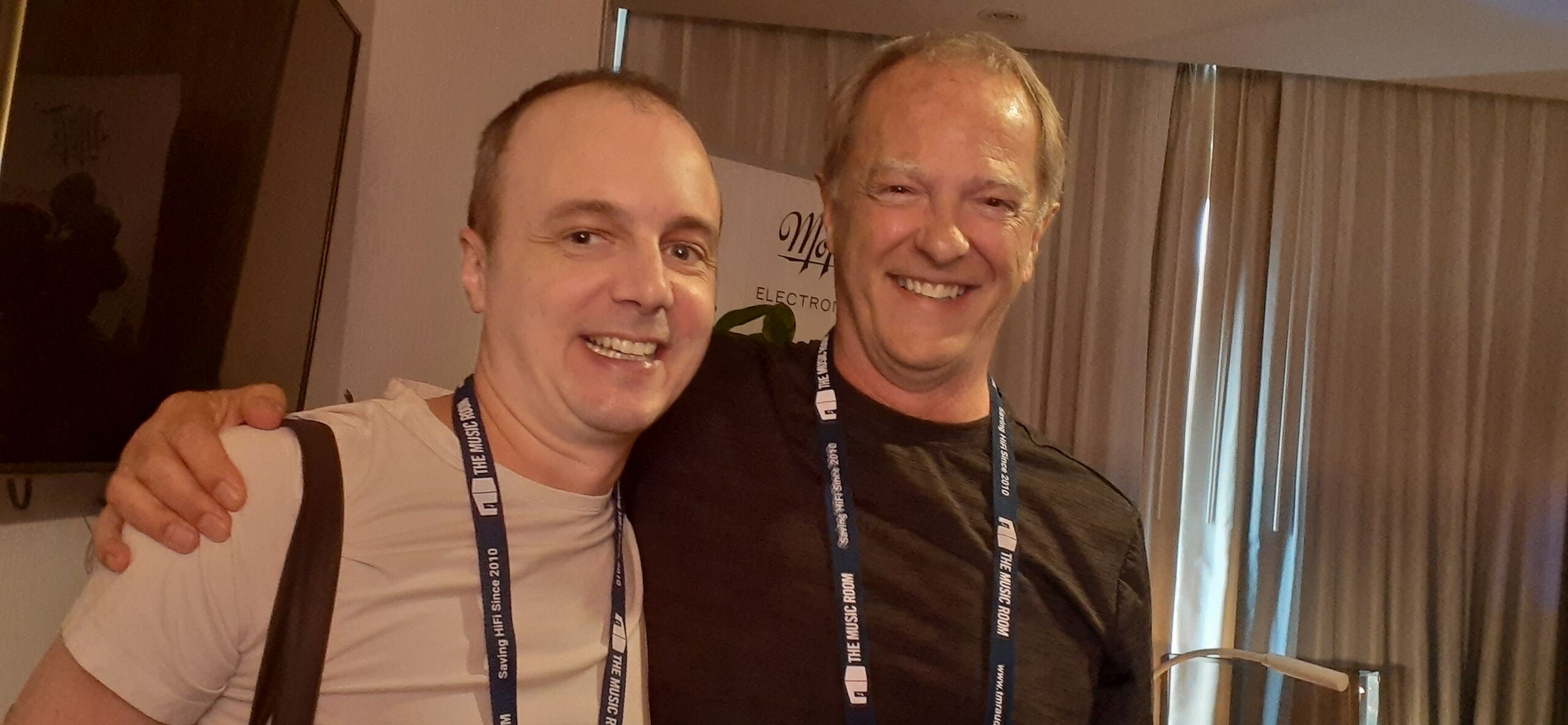 Martin avec Andrew Jones