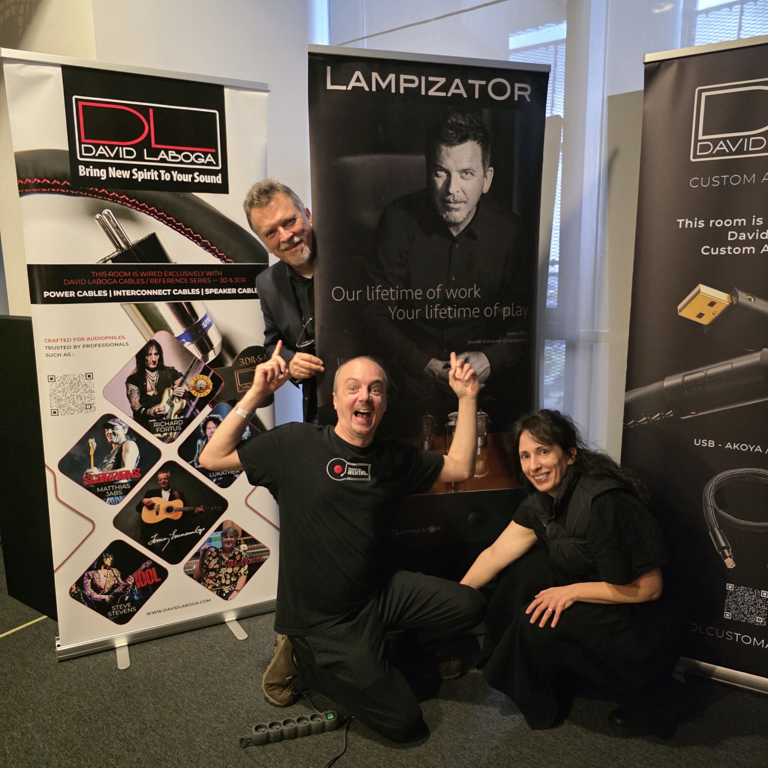Sabrina et Martin rencontrent Lucasz Fikus de LampizatOr
